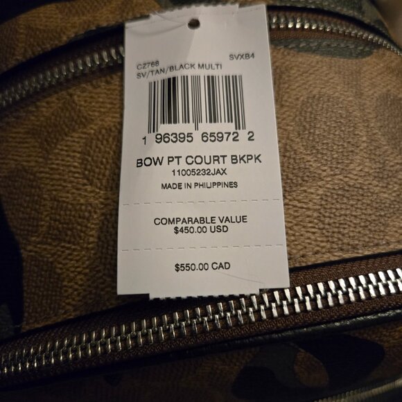 Coach Signature Canvas with Bow Print Set main image 10